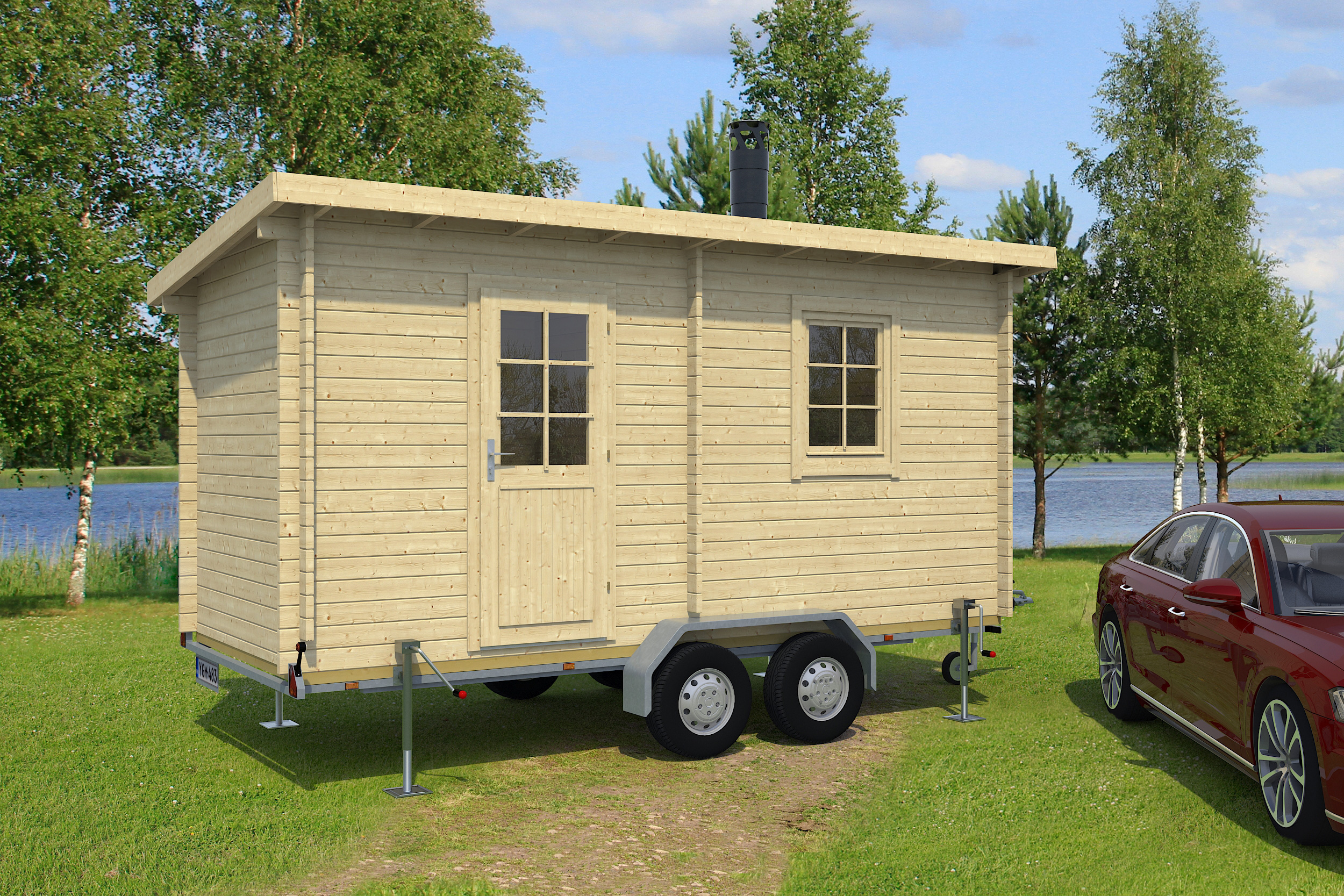 Mobile Sauna Moderni